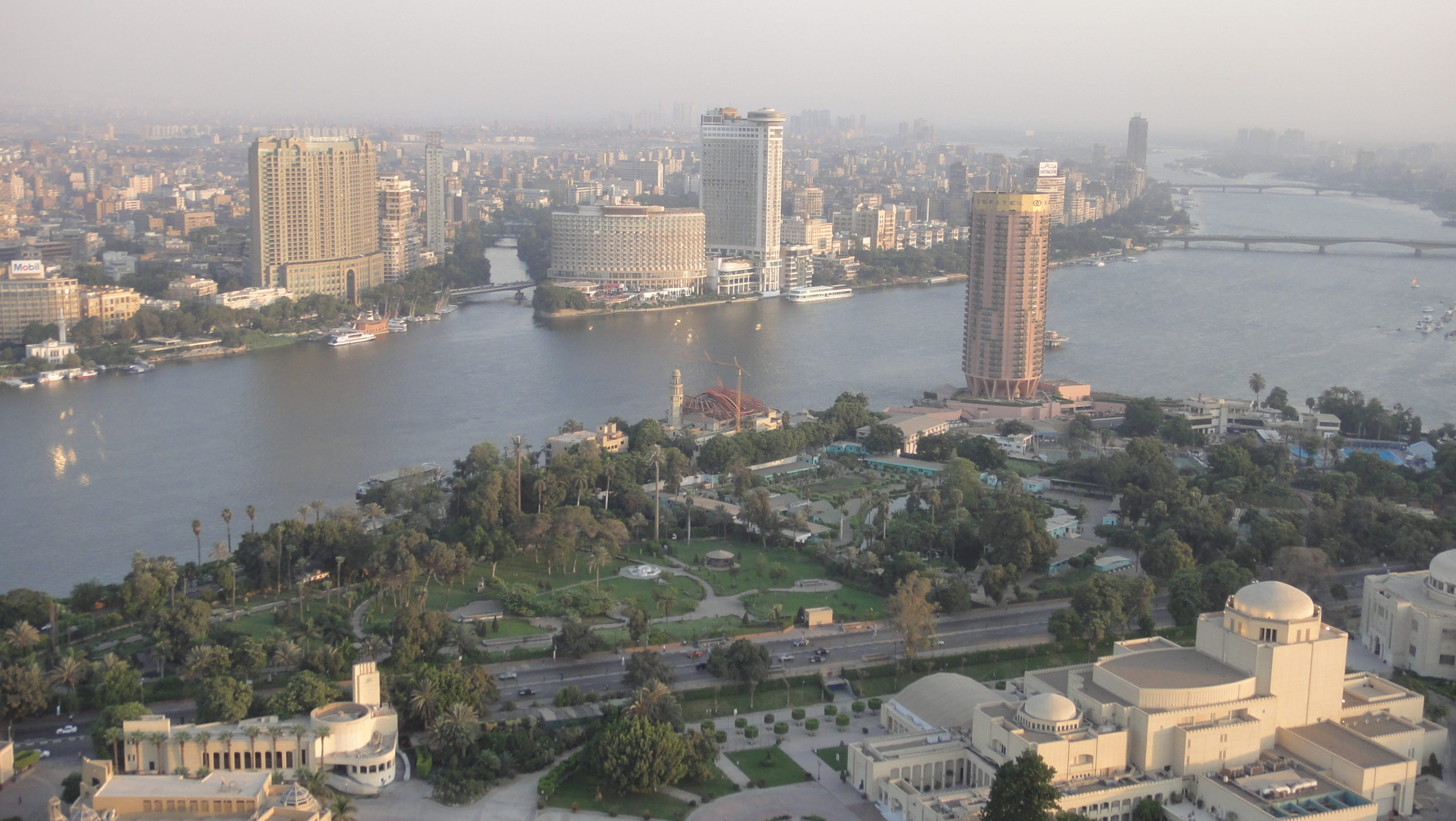 エジプト　カイロタワーの眺め